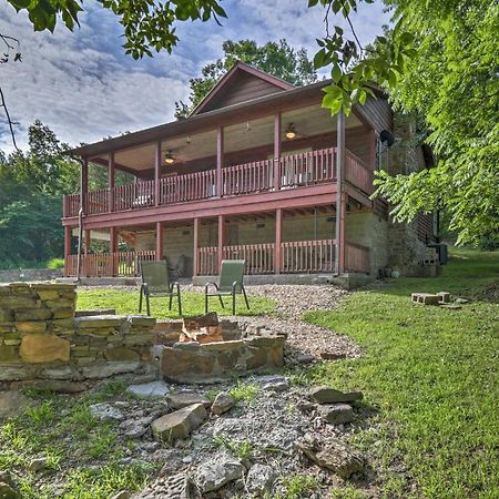 Creekside Hideaway With Fire Pit And Creek Access! Villa Mountain View Dış mekan fotoğraf