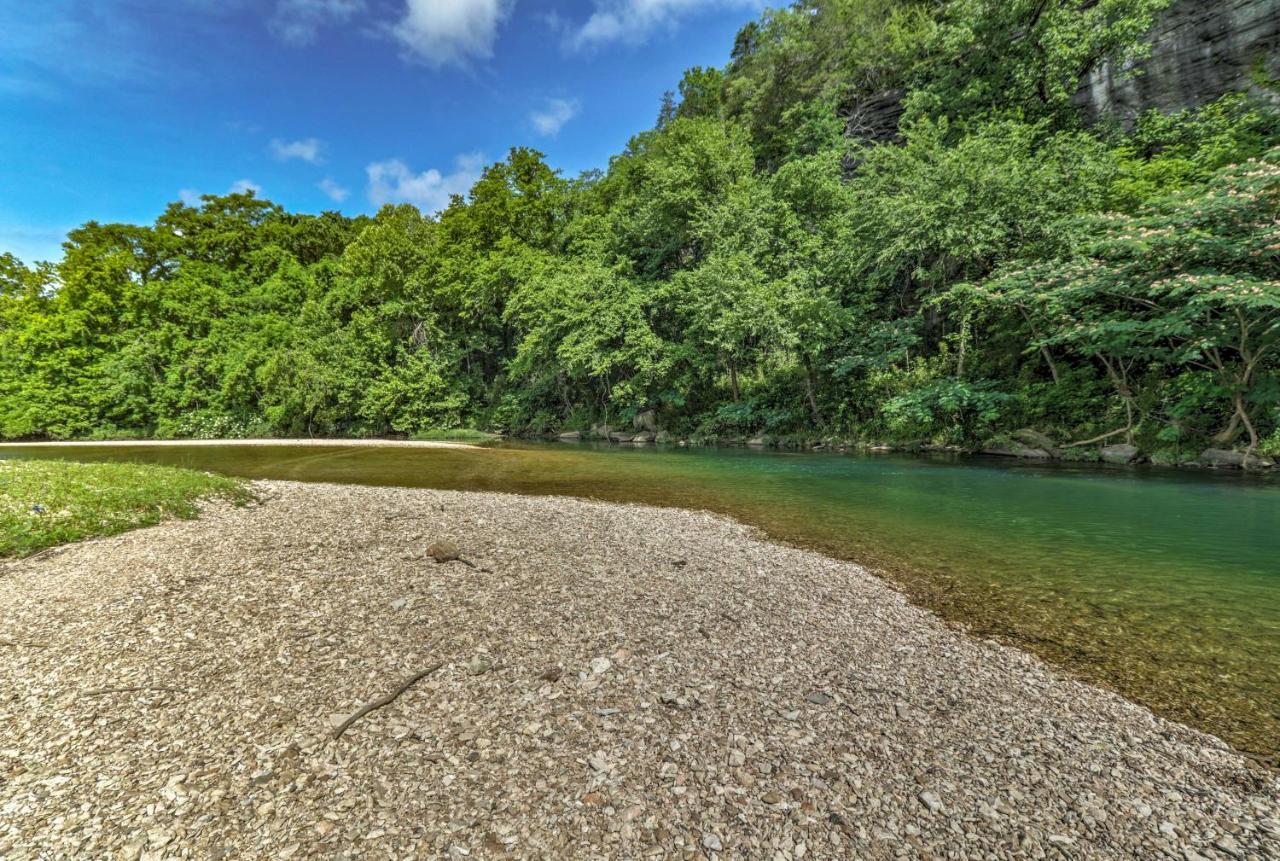 Creekside Hideaway With Fire Pit And Creek Access! Villa Mountain View Dış mekan fotoğraf