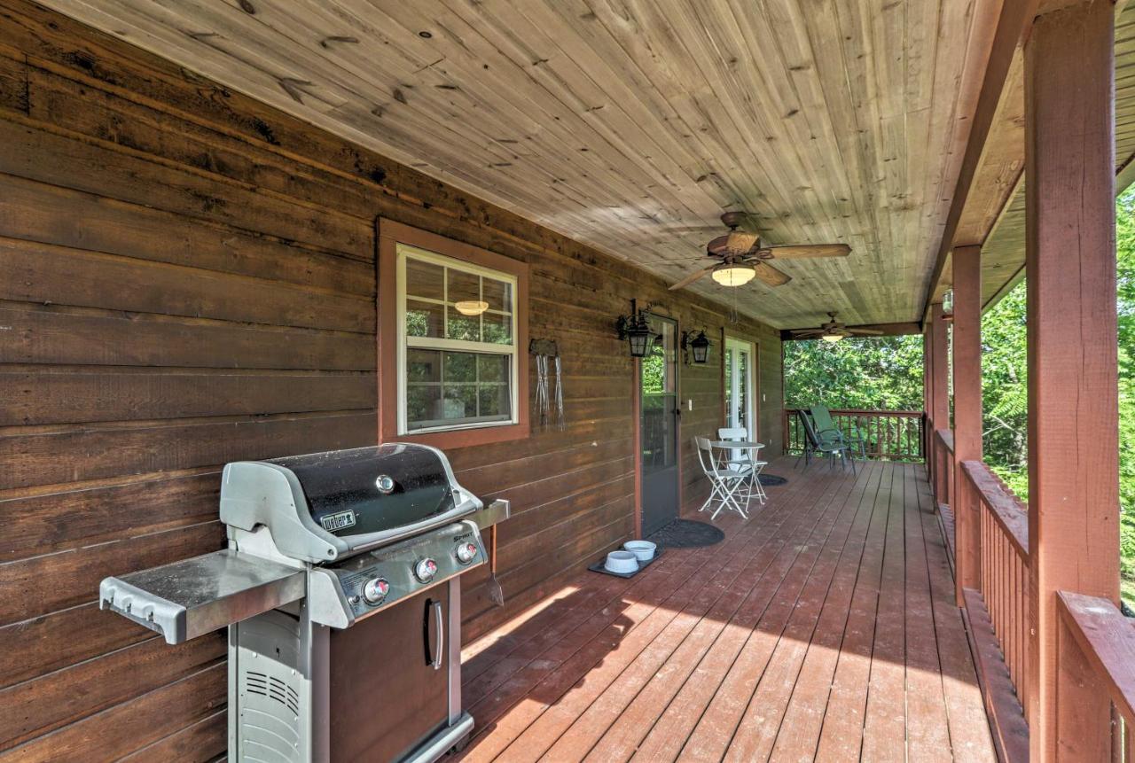 Creekside Hideaway With Fire Pit And Creek Access! Villa Mountain View Dış mekan fotoğraf